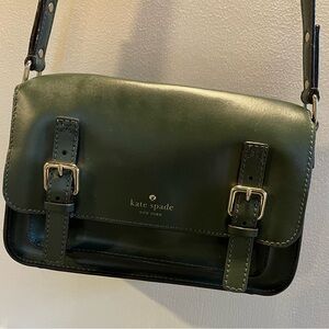 Kate Spade purse in evergreen